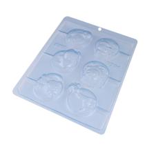 Molde Chocolate Pirulito Selva BWB 10 Un Forma Simples Tradicional Festas Infantís e Doces Cód 9791