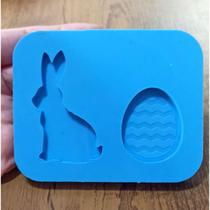 Molde Coelhinho da Páscoa Em Silicone Molde Coelhinho da Páscoa Em Silicone