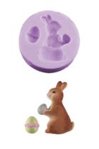 Molde Coelho Com Ovo De Páscoa - Gmezn1240