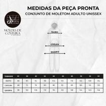 Molde Conjunto de Moletom Unissex by Wania Machado
