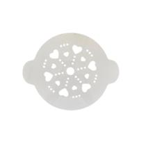Molde Coração Decorativo Bolo Stencil Torta Festa Silikomart Molde Coração Decorativo Bolo Stencil Torta Festa Silikomart