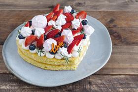 Molde/Cortador - Aço inox - Coração - 15,3x15x5Cm - Fixo - 1 unidades - Cromus Linha Profissional Allonsy - Rizzo