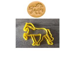 Molde Cortador De Biscoito cookie Forma Cavalo da Islândia
