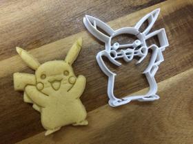 Molde Cortador De Biscoito cookie Forma pikachu