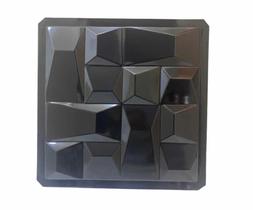 MOLDE CUNHA PRISMA 39x39cm ABS Preto Ref. B24