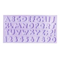 Molde de Alfabeto e Números Divertidos - GMEZN1116