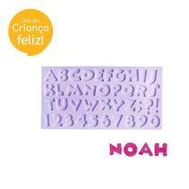 Molde de Alfabeto e Números Divertidos - GMEZN1116