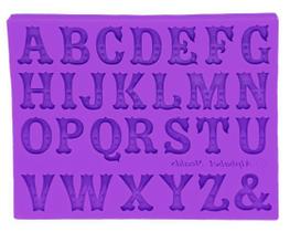 Molde de Alfabeto Maiúsculo Circo - GMEZN615 Molde de Alfabeto Maiúsculo Circo - GMEZN615