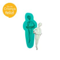 Molde de Bailarina de Ponta Pasta Biscuit
