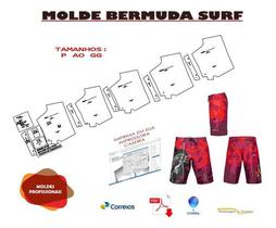Molde De Bermuda Surf, Do P Ao Gg Envio Correio Ou Email Pdf Molde De Bermuda Surf, Do P Ao Gg Envio Correio Ou Email Pdf