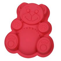 Molde de bolo de silicone em forma de urso para crianças que fazem artesanato DIY
