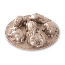 Molde de bolo Nordic Ware Baby Bunny em alumínio fundido 1,06 L