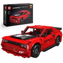 Molde de brinquedo de construção King Hellcat Super Car 738 unidades para crianças maiores de 8 anos Molde de brinquedo de construção King Hellcat Super Car 738 unidades para crianças maiores de 8 anos