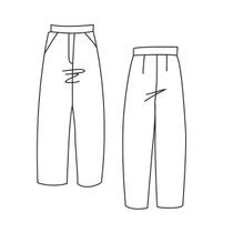 Molde de calça social feminina tamanho 38 ao 44 by Marlene Mukai