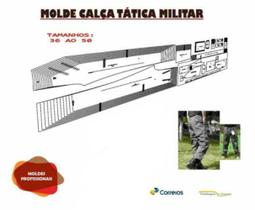 Molde De Calca Tática Militar, Modelagem&diversos, P ao XG