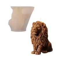 Molde De Cera 3D De Detalhe De Cabelo De Leão Resistente a Altas Temperaturas DIY Aromaterapia Para