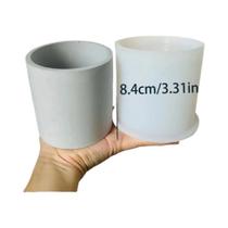 Molde De Concreto Para Vaso De Candeiro Redondo Minimalista DIY Kit De Fundição Para Decoração De Molde De Concreto Para Vaso De Candeiro Redondo Minimalista DIY Kit De Fundição Para Decoração De