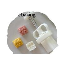 Molde De Confeitaria Em Formato De Coração E Presente Para Mooncakes, Ferramenta Para Fazer Molde De Confeitaria Em Formato De Coração E Presente Para Mooncakes, Ferramenta Para Fazer