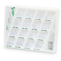 Molde de Coroa Transparente C/64 Unds - TDV Molde de Coroa Transparente C/64 Unds - TDV