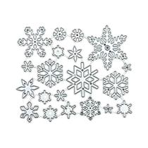 Molde De Corte De Metal Em Forma De Floco De Neve Prateado Para DIY, Scrapbook, Álbum De Fotos, Molde De Corte De Metal Em Forma De Floco De Neve Prateado Para DIY, Scrapbook, Álbum De Fotos,