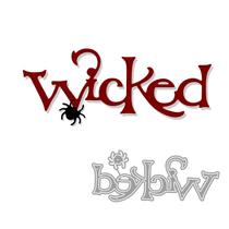 Molde de corte em metal DIY Scrapbooking Artist Halloween Spider