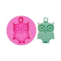 Molde De Coruja Da Floresta Para Argila Polimérica, Resina, Fondant, Bolo, Doces, Chocolate,