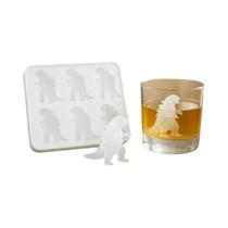 Molde De Gelo Em Formato De Dinossauro Para Cães, 6 Cavidades, Formas Divertidas Para Whisky,