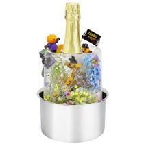 Molde de Gelo para Vinho e Champanhe - Resfriador de Garrafas DIY - Presente Ideal para Festas