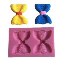 Molde De Laço Pontos Brilhantes 2 Peças