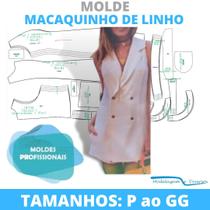Molde de macaquinho de linho, modelagem&diversos, correios