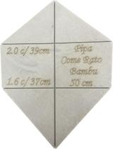 Molde De Madeira Para Confecção De Pipa Come Rato 50 Cm Molde De Madeira Para Confecção De Pipa Come Rato 50 Cm