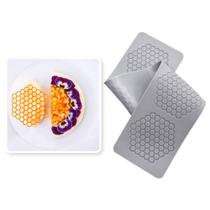 Molde de mousse de silicone Honeycomb para chocolate e sobremesa francesa Molde de mousse de silicone Honeycomb para chocolate e sobremesa francesa