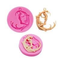 Molde De Natal Em Formato De Trenó Para Bolo, Fondant, Cupcake, Argila Polimérica, Sabonete E Cera Molde De Natal Em Formato De Trenó Para Bolo, Fondant, Cupcake, Argila Polimérica, Sabonete E Cera
