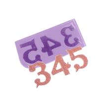 Molde de Números Decorados ( 3-4-5 ) - GMEZN1121