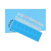 Molde De Renda De Flor, Ferramentas De Decoração De Bolo, Tapete De Silicone 3D, Moldes De Cozimento
