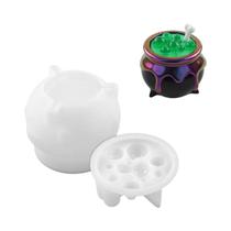 Molde De Resina De Abóbora Caldeirão De Halloween Transparente Para Artesanato DIY E Caixas De Joias Molde De Resina De Abóbora Caldeirão De Halloween Transparente Para Artesanato DIY E Caixas De Joias