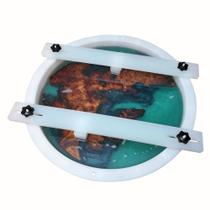 Molde de Resina Kalinta Redondo Profundo 46 cm Grande Sem Vedação Molde de Resina Kalinta Redondo Profundo 46 cm Grande Sem Vedação