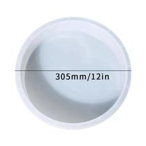 Molde de Resina para Mesa Retangular e Redonda (60cm) - Molde de Silicone Ocean