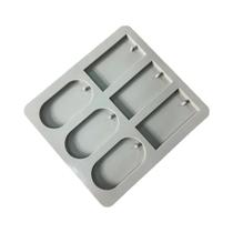 Molde De Sabão De Silicone Hexagonal Com 6 Cavidades Para DIY, Feito À Mão, Epóxi, Cera, Etiqueta, Molde De Sabão De Silicone Hexagonal Com 6 Cavidades Para DIY, Feito À Mão, Epóxi, Cera, Etiqueta,