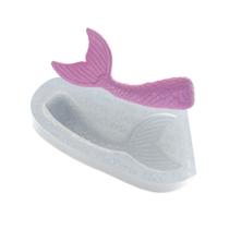 Molde De Silicone 018 - Cauda De Sereia Bebê - Fundo Do Mar