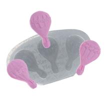 Molde De Silicone 046 - Trio De Balões - Balão - Jogos