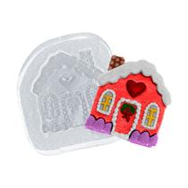 Molde De Silicone 132 - Casinha De Doces - Natal Flexarte
