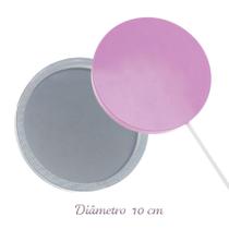 Molde De Silicone 158 - Pirulito De Cristal Grande - 10 Cm