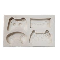 Molde De Silicone - 1833 - Controle Video Game - 1 unidade - Mazulli - Rizzo