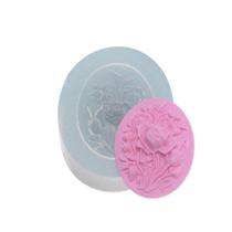 Molde De Silicone 298 - Camafeu De Rosas - Flor - Flexarte Molde De Silicone 298 - Camafeu De Rosas - Flor - Flexarte