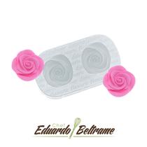 Molde De Silicone 322 - Rosinhas - Rosa - Flor - Flexarte Molde De Silicone 322 - Rosinhas - Rosa - Flor - Flexarte