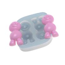 Molde De Silicone 348 - Bonecos De Neve - Natal - Bebê