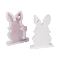 Molde De Silicone 3D Coração De Coelho Para Velas, Sabonetes E Artesanato Em Resina - Decoração Molde De Silicone 3D Coração De Coelho Para Velas, Sabonetes E Artesanato Em Resina - Decoração