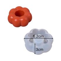Molde De Silicone 3D De Abóbora Caveira Para Halloween, Para Fabricação Artesanal De Velas, Cimento Molde De Silicone 3D De Abóbora Caveira Para Halloween, Para Fabricação Artesanal De Velas, Cimento