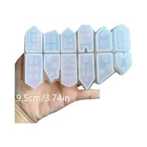 Molde De Silicone 3D De Castelo Europeu Para Plantas Suculentas, Caixa De Armazenamento, Copo De